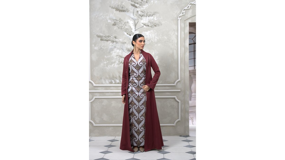Sultan’s Elegance- Maroon