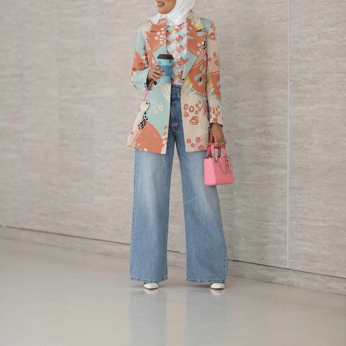 Coral breeze ( jacket + tank top)