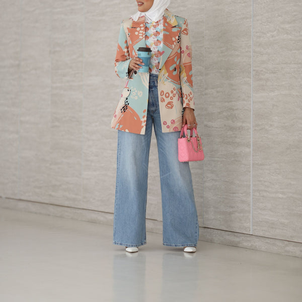 Coral breeze ( jacket + tank top)