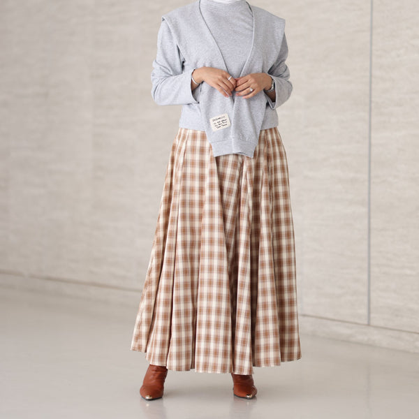 Maple Check Skirt