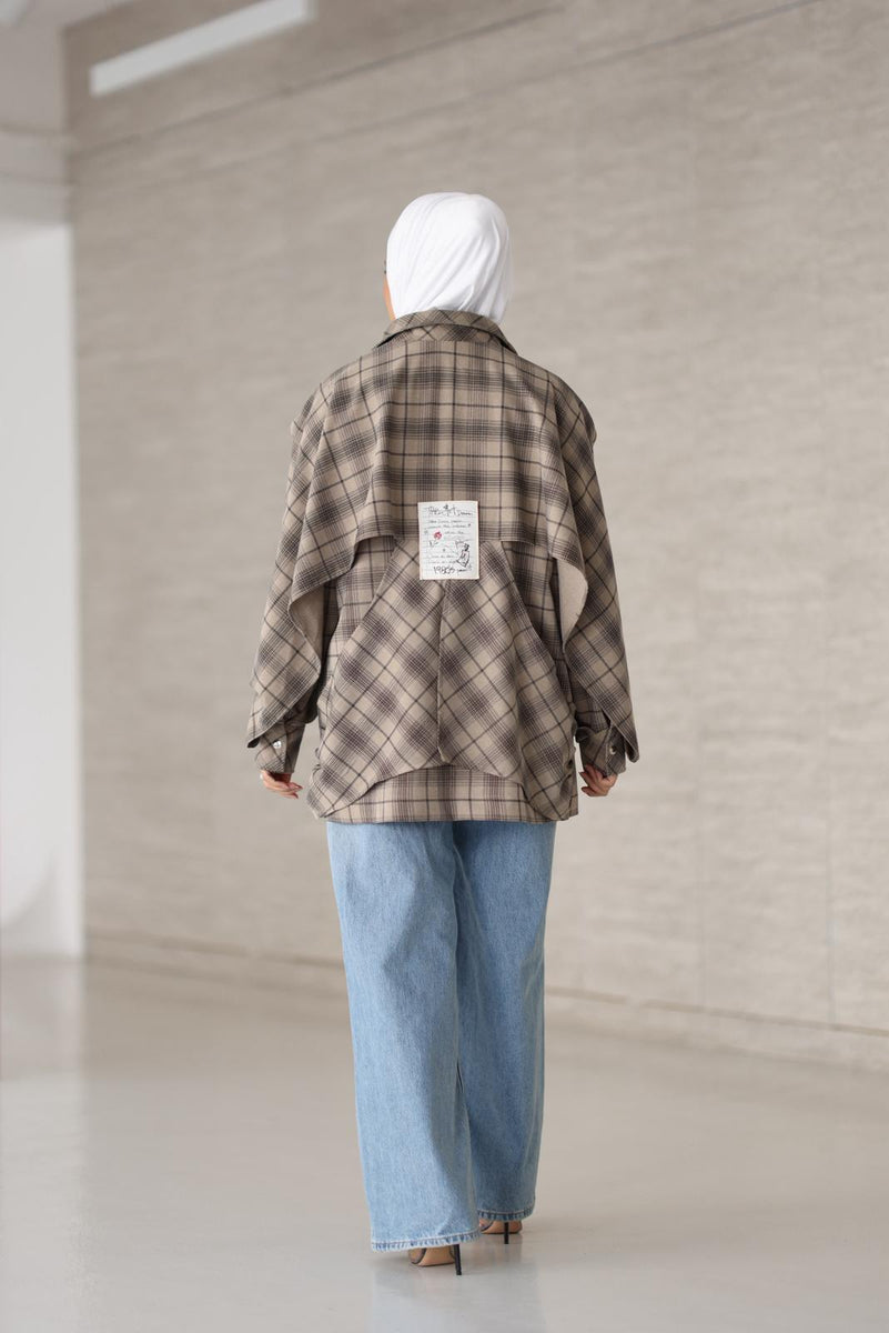 Vintage Plaid- Stone