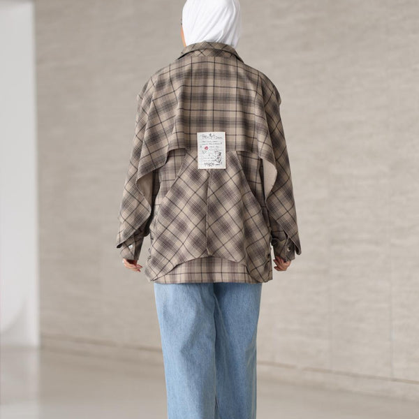 Vintage Plaid- Stone