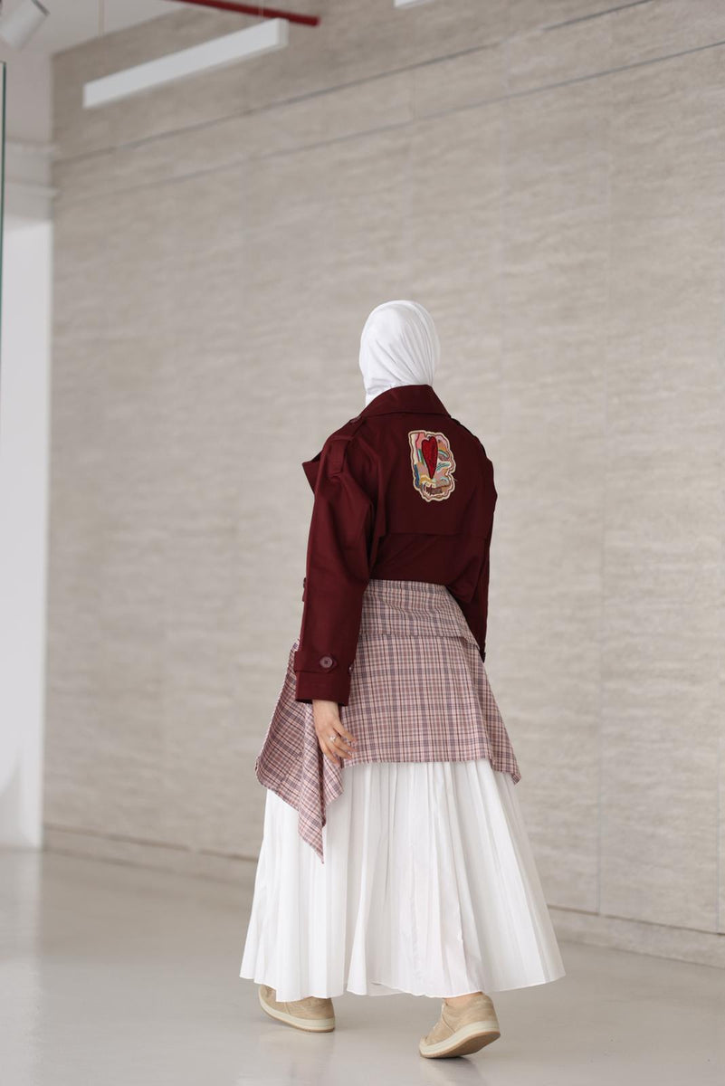 Wrap & Go - Deep Maroon