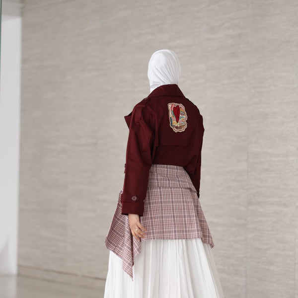Wrap & Go - Deep Maroon