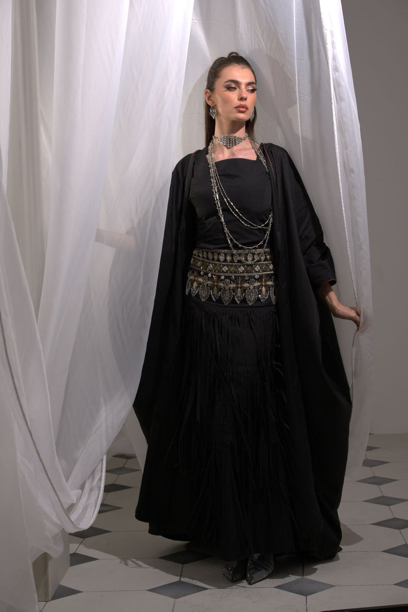 Gilded fringe - Black