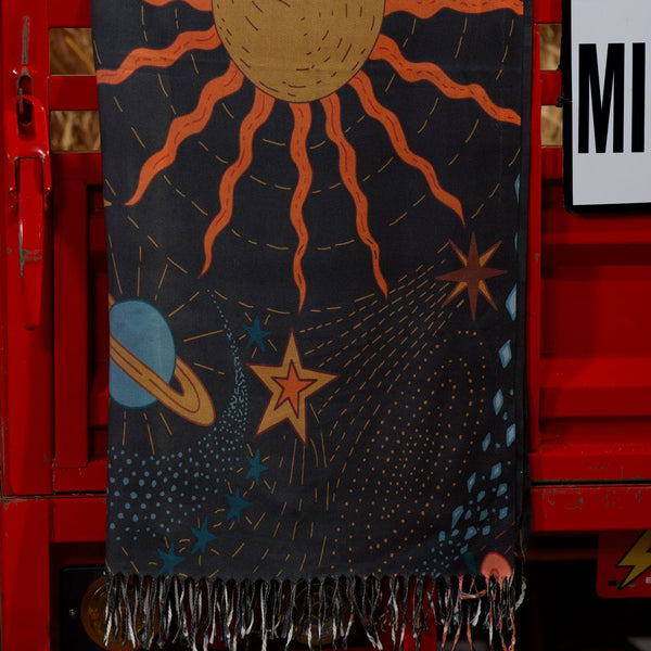 Solaris scarve- black