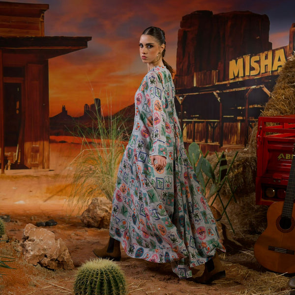 Gardenia dress - gray