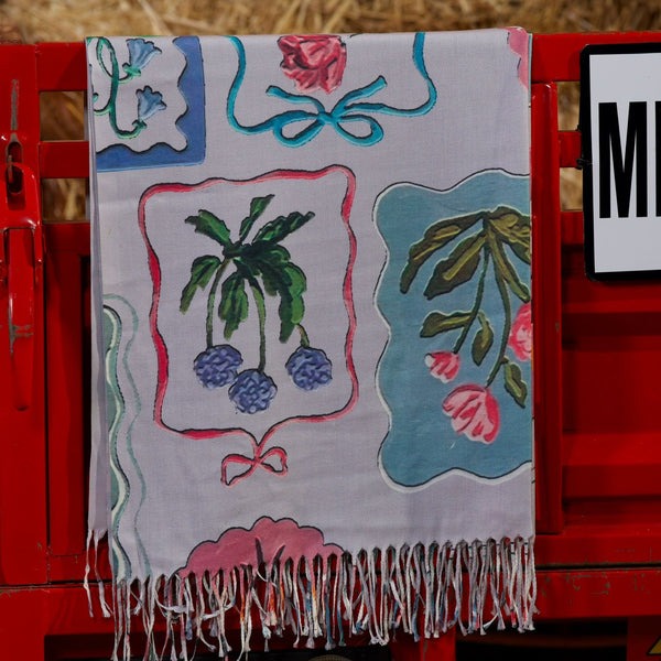 Gardenia scarve - gray