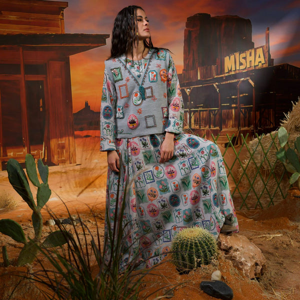 Gardenia only sweater - gray