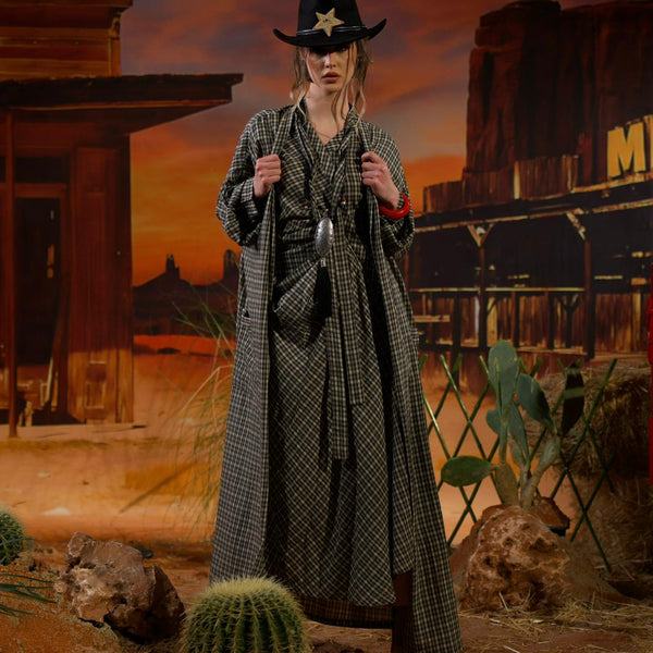 Western Soul- black  Dress+besht