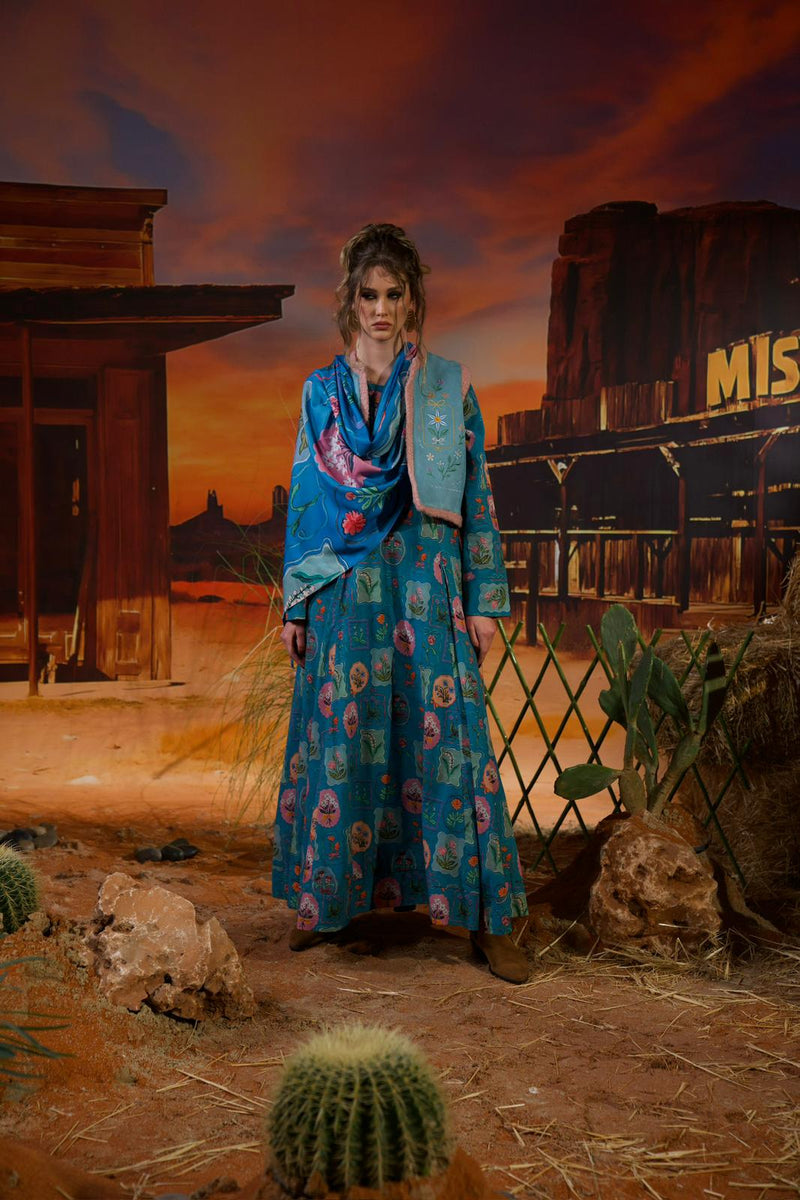 Gardenia Vest - Blue