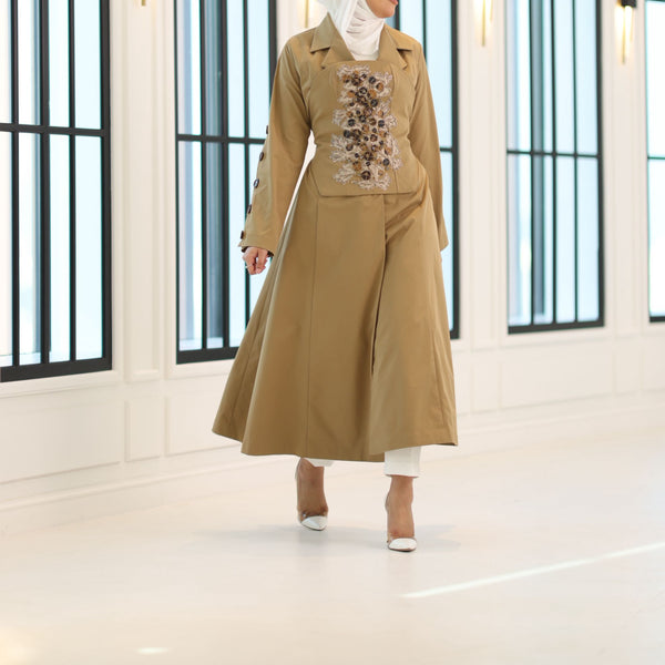 Eid 9 - Corset Trench Coat