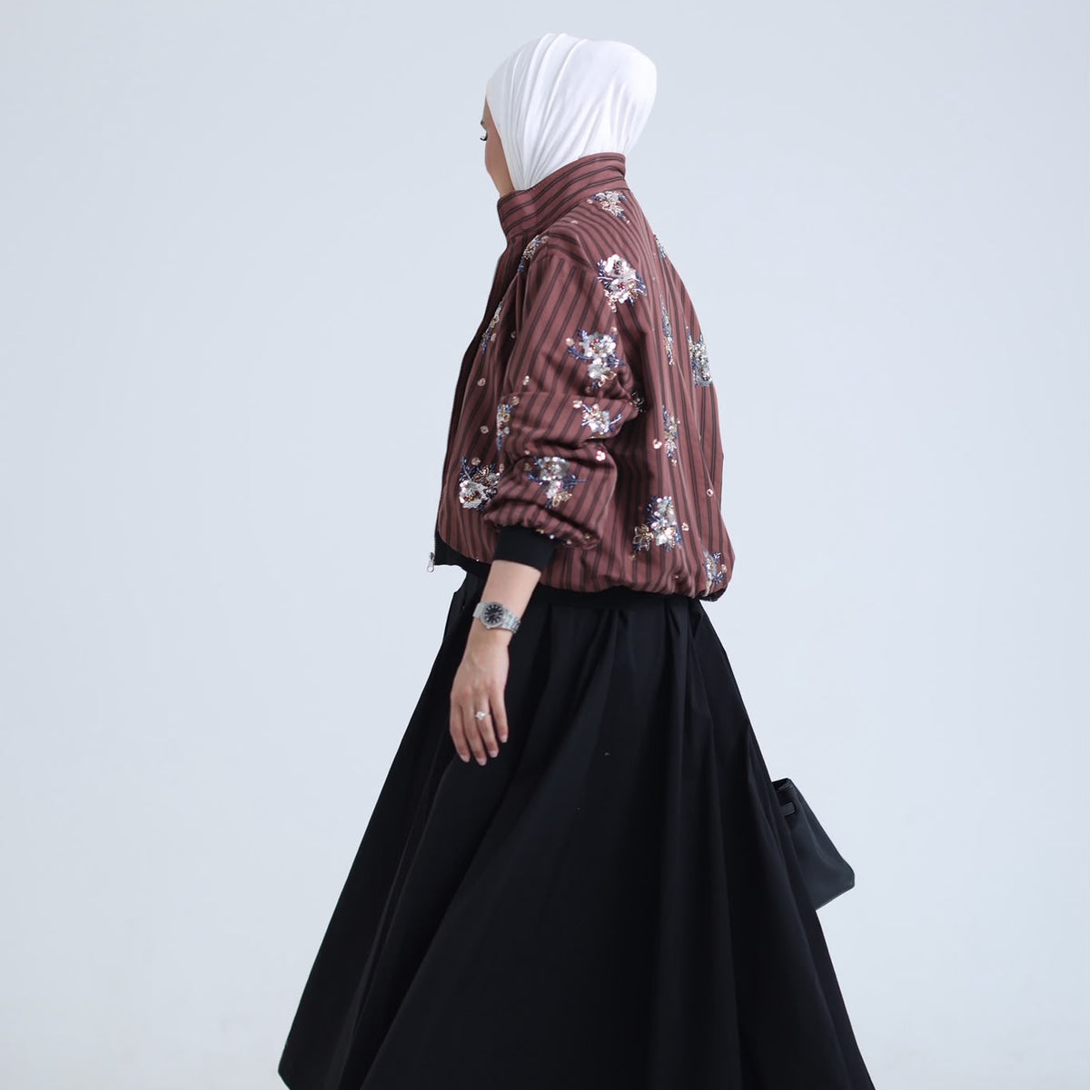 Bomber Set -  Cocoa Brown