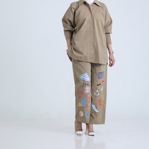 Riviera Set - Khaki