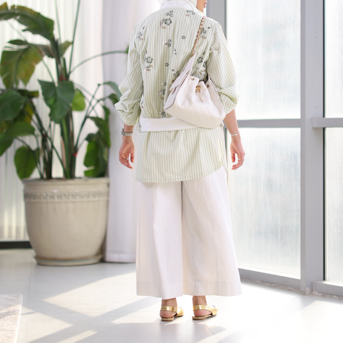 The Livia Shirt – Sage