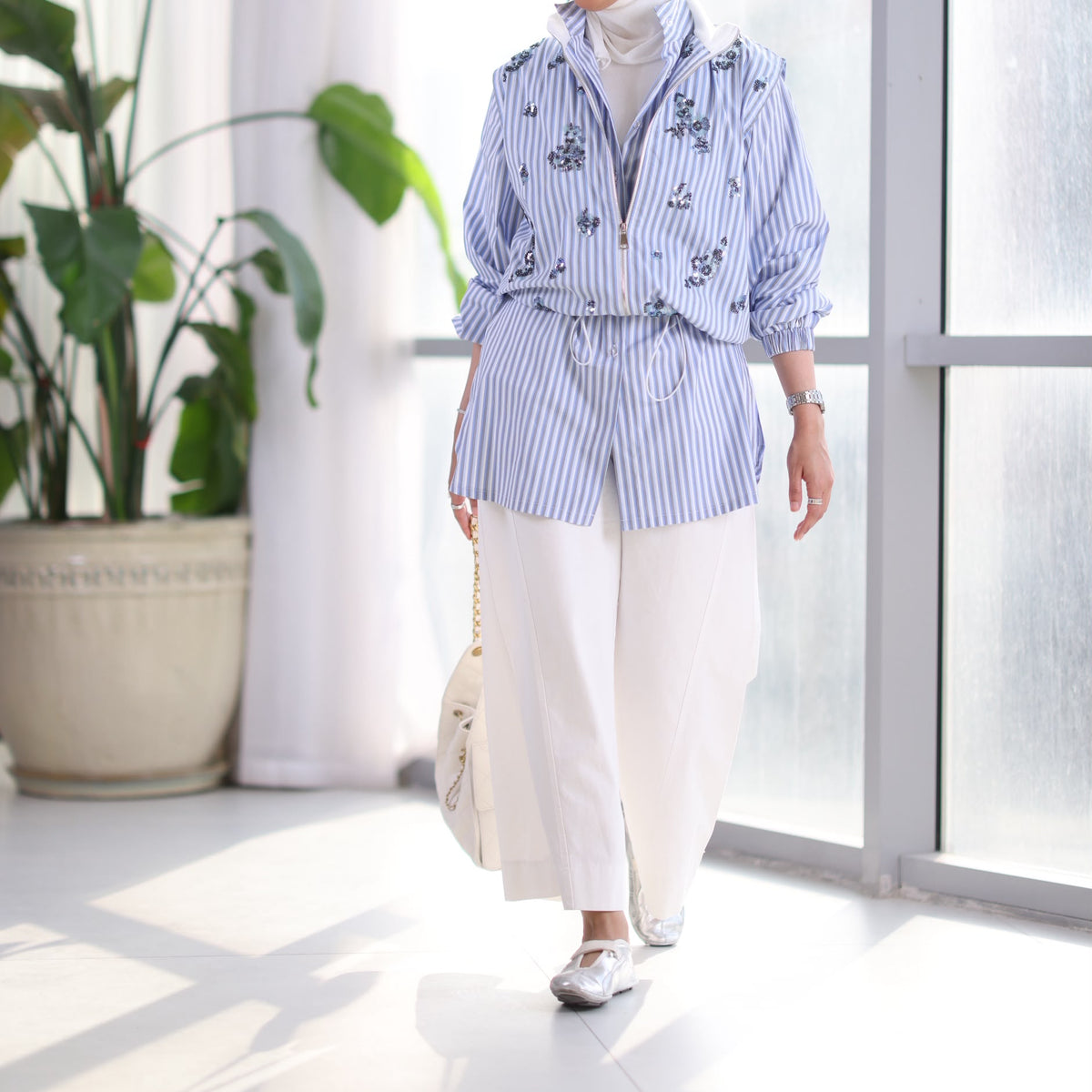 The Celine Shirt – Sky