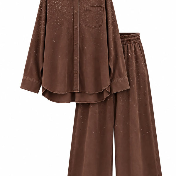 Bedazzled Set - Brown