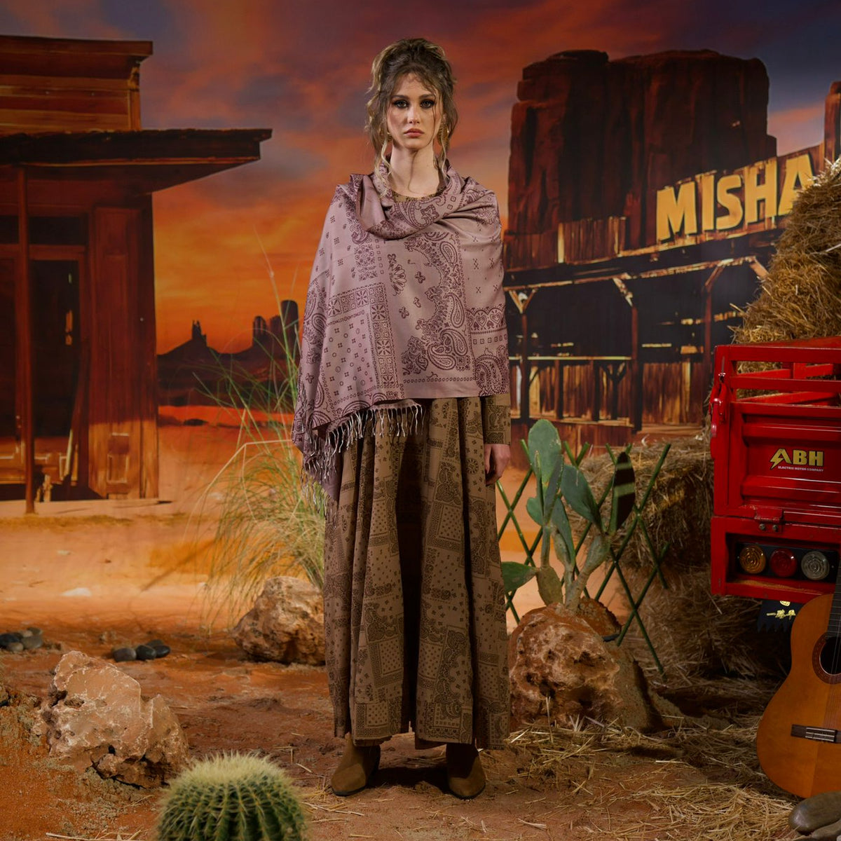 Bandana scarve - brown