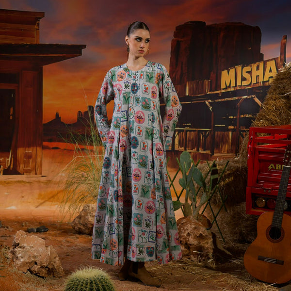 Gardenia dress - gray