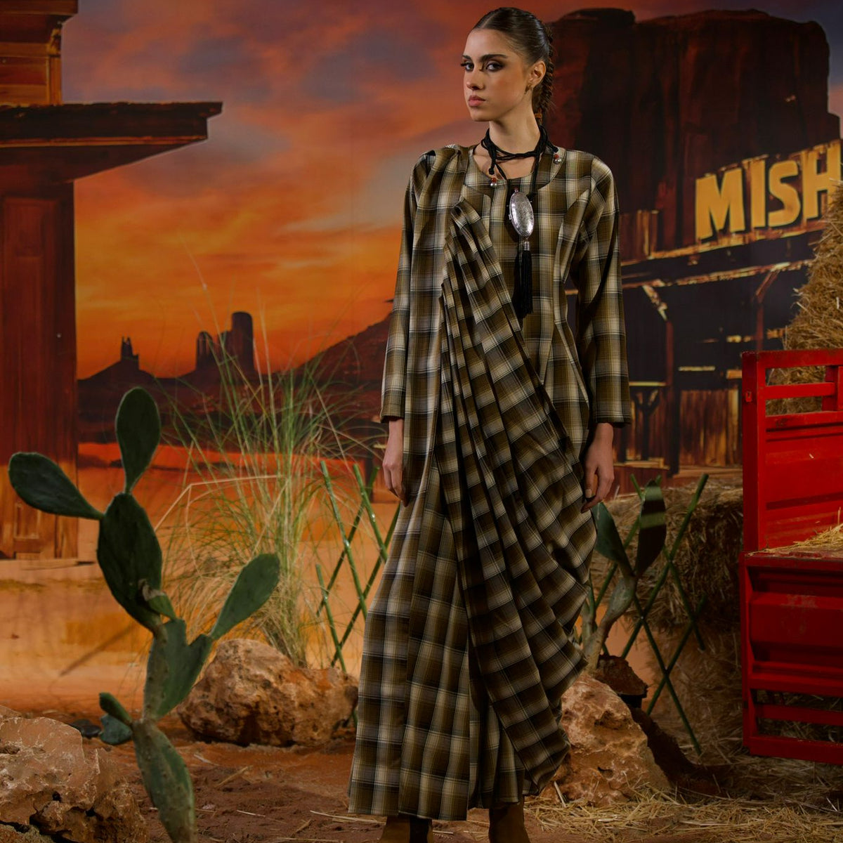 Wrapped by MISHA - olive