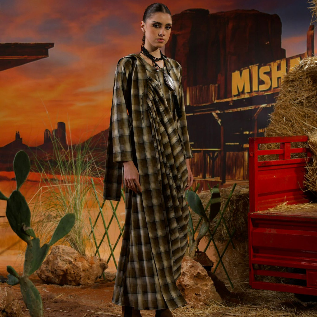 Wrapped by MISHA - olive